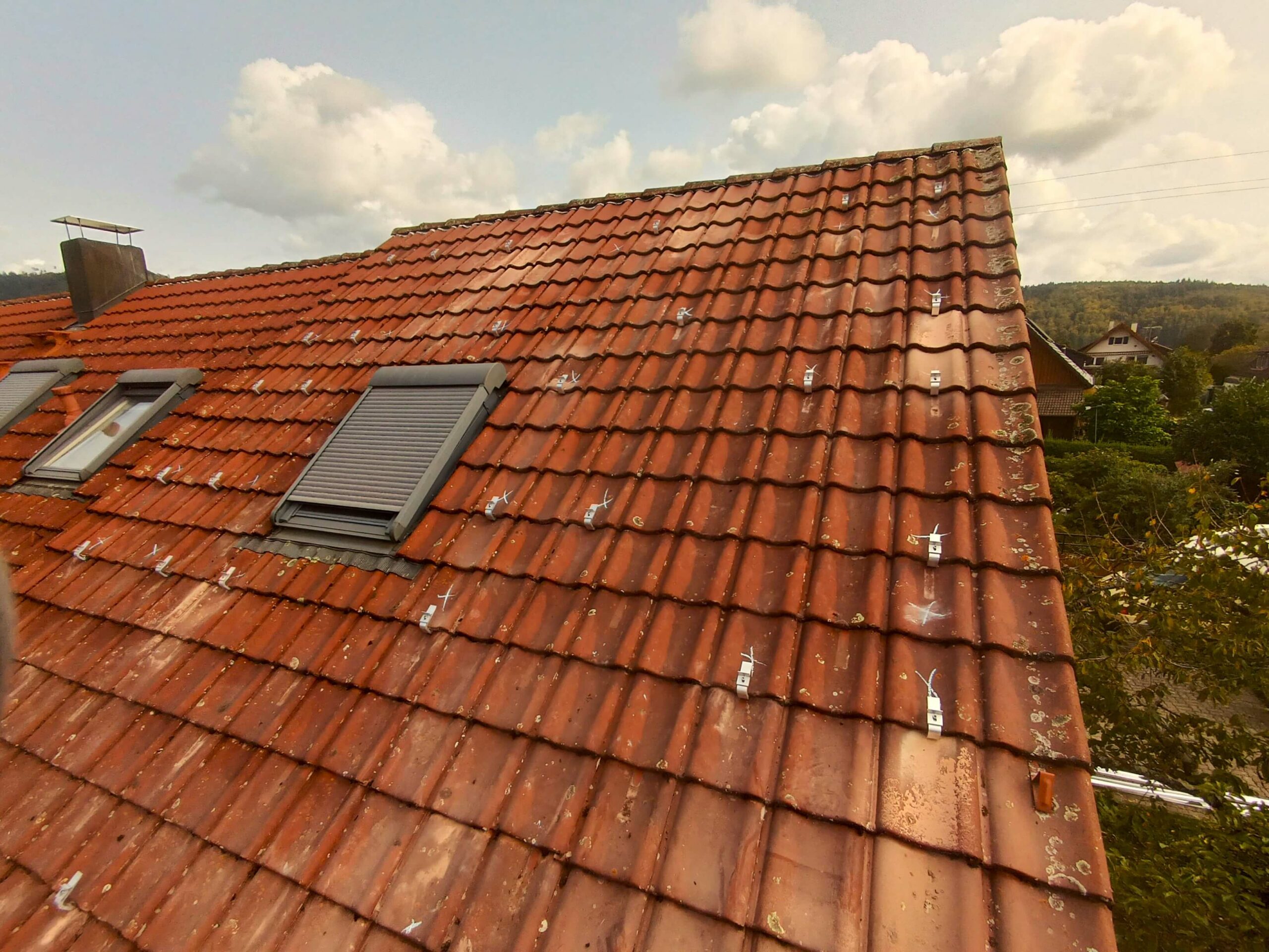 Westliche Dachfläche Hausen i.W.